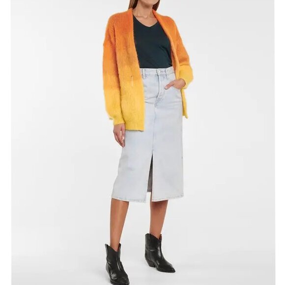 Isabel Marant Etoile Dana Mohair-Blend Cardigan - Picture 5 of 11